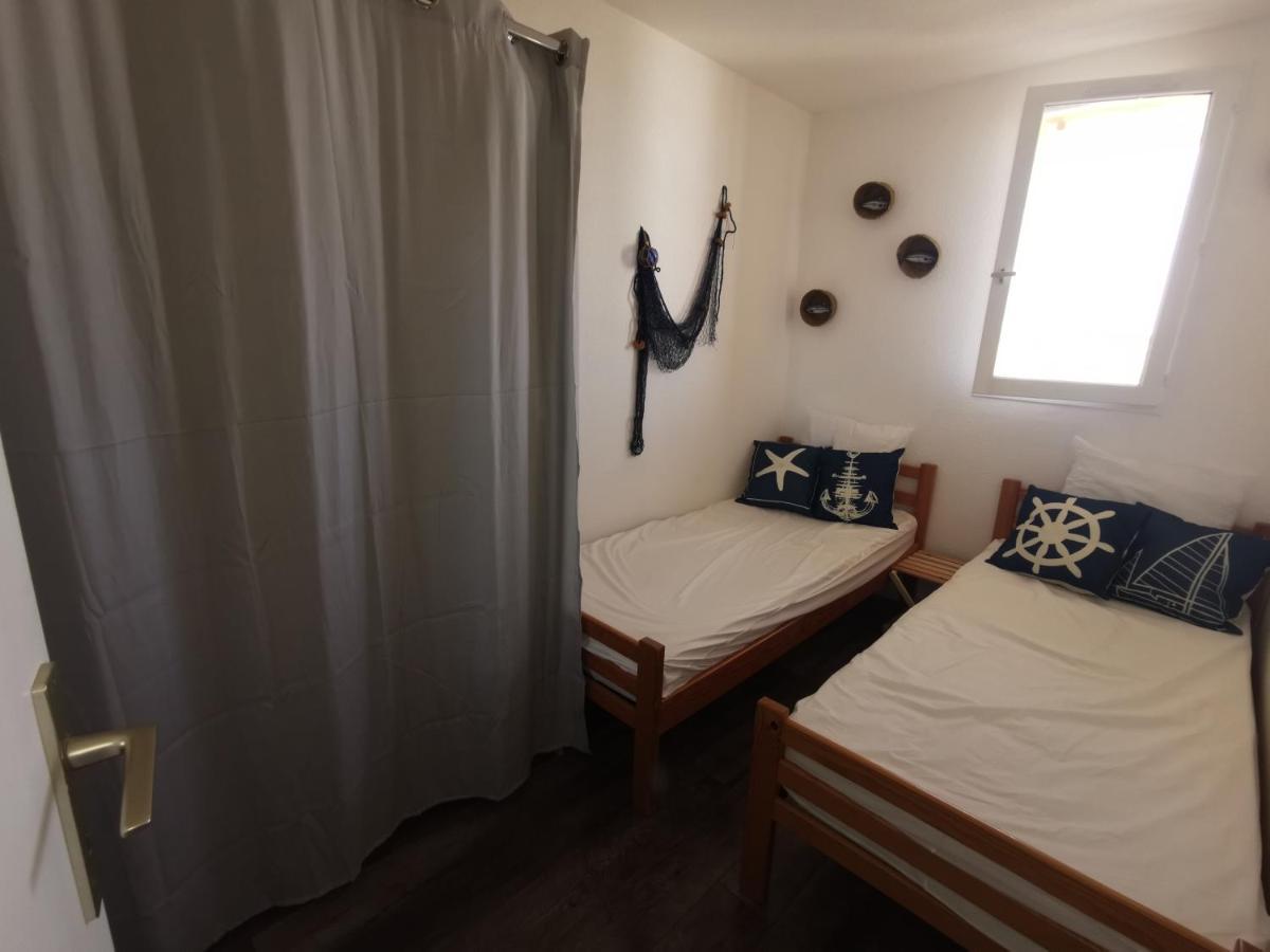 Le Carlton - Superbe Appartement - Acces Direct Plage - Terrasse Vue Mer Лёкат Экстерьер фото